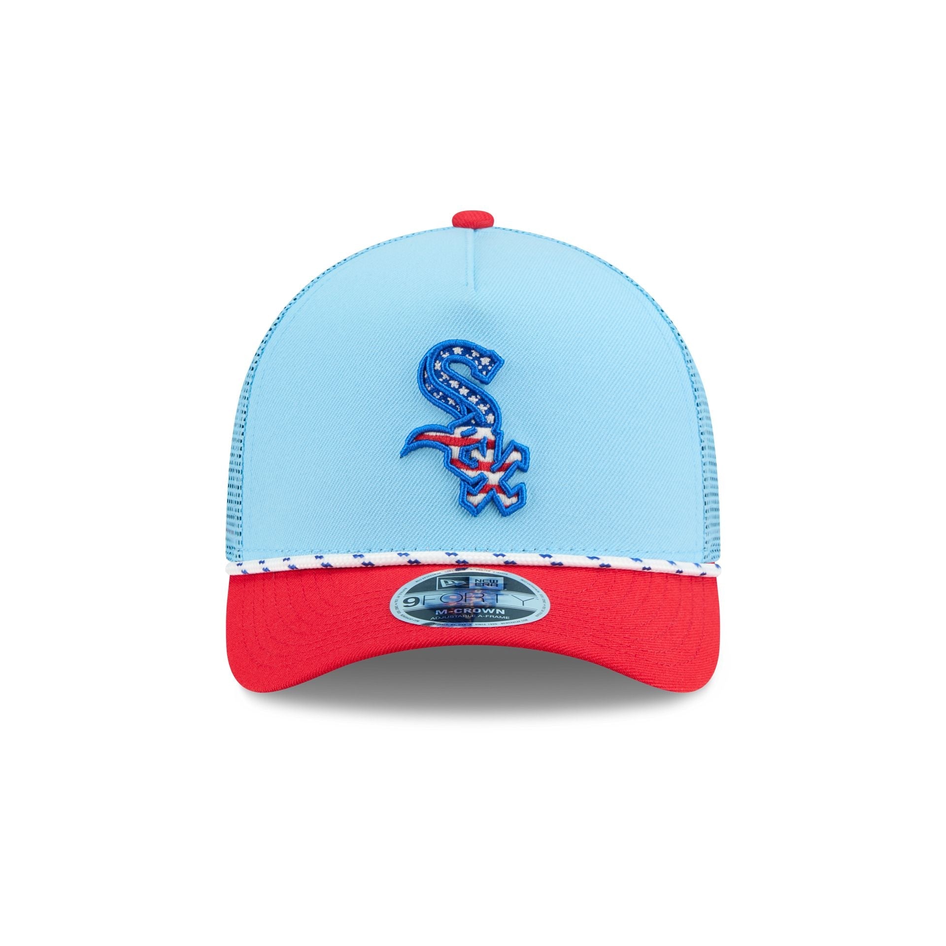 Chicago White Sox Independence Day 2025 9FORTY M-Crown A-Frame Trucker Hat