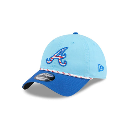 Atlanta Braves Independence Day 2025 9TWENTY Adjustable Hat