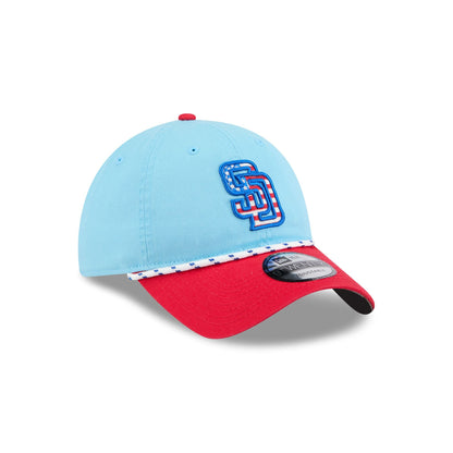 San Diego Padres Independence Day 2025 9TWENTY Adjustable Hat