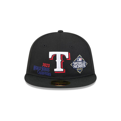 Texas Rangers Championship Pack Retro Crown 59FIFTY Fitted Hat