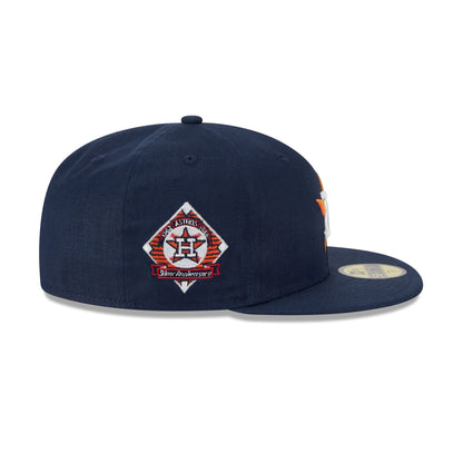 Team Linen Houston Astros 59FIFTY Fitted Hat
