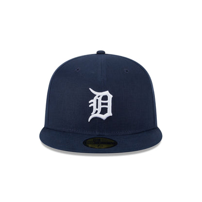 Team Linen Detroit Tigers 59FIFTY Fitted Hat