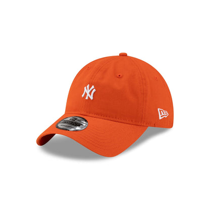 New York Yankees Mini Logo Orange 9TWENTY Adjustable Hat