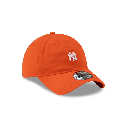 New York Yankees Mini Logo Orange 9TWENTY Adjustable Hat