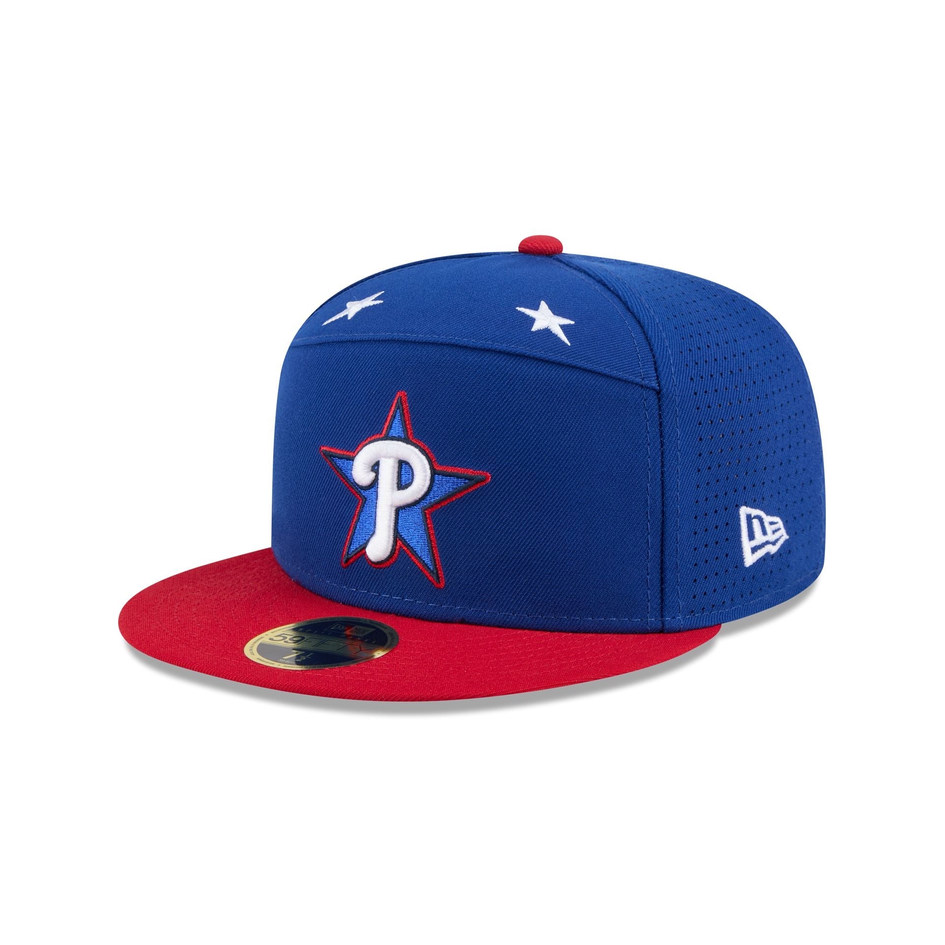 Philadelphia Phillies 2025 All-Star Game Workout Split Panel 59FIFTY Fitted Hat