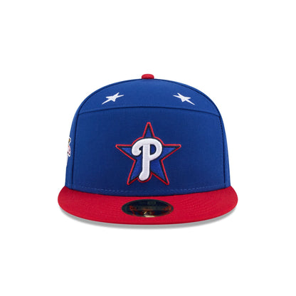 Philadelphia Phillies 2025 All-Star Game Workout Split Panel 59FIFTY Fitted Hat