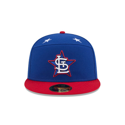 St. Louis Cardinals 2025 All-Star Game Workout Split Panel 59FIFTY Fitted Hat