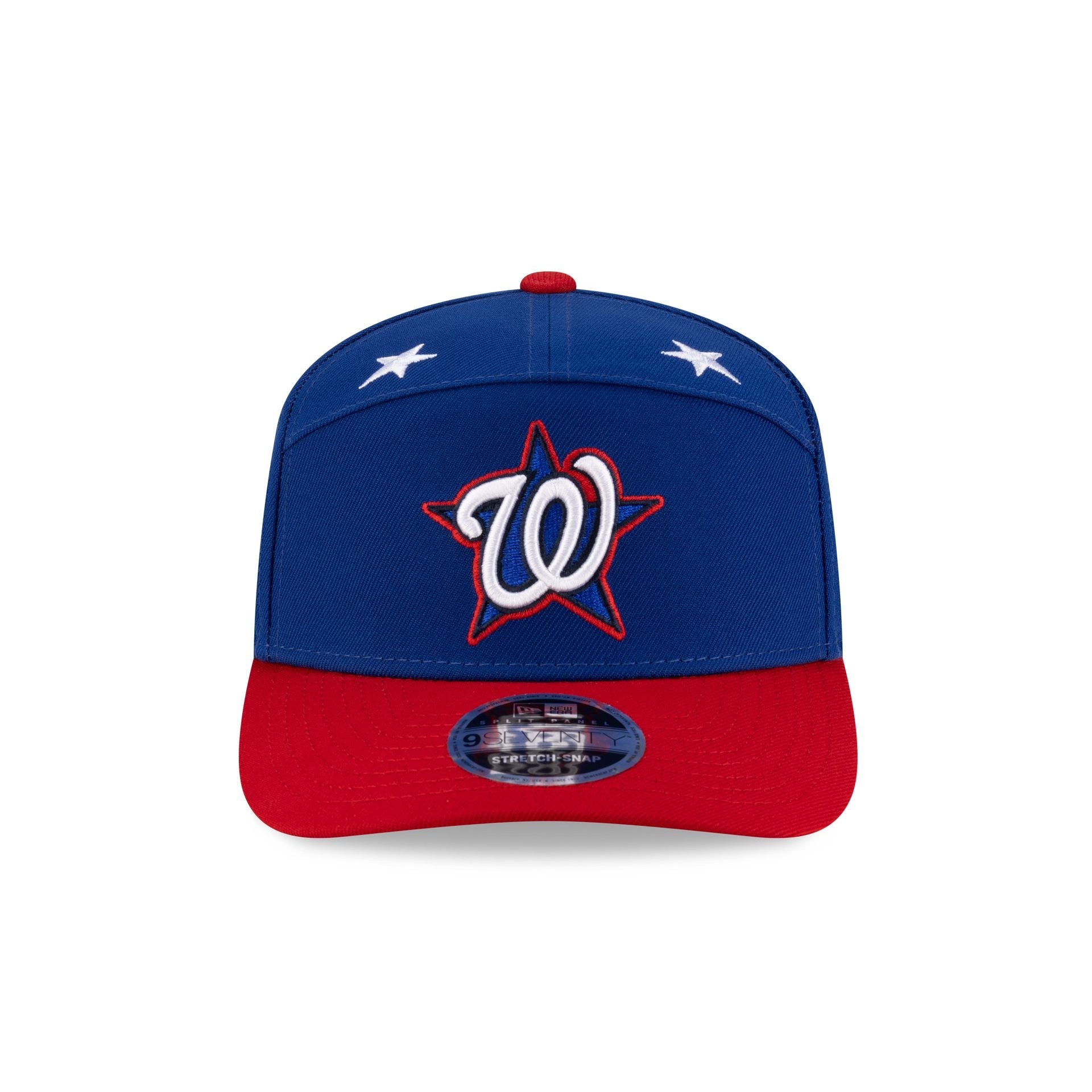 Washington Nationals 2025 All-Star Game Workout Split Panel 9SEVENTY Stretch-Snap Hat