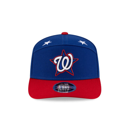 Washington Nationals 2025 All-Star Game Workout Split Panel 9SEVENTY Stretch-Snap Hat