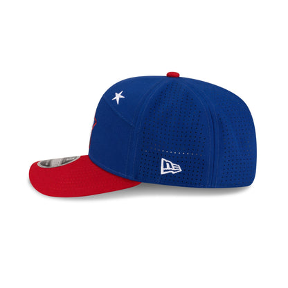 Philadelphia Phillies 2025 All-Star Game Workout Split Panel 9SEVENTY Stretch-Snap Hat