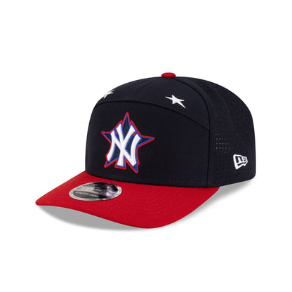New York Yankees 2025 All-Star Game Workout Split Panel 9SEVENTY Stretch-Snap Hat