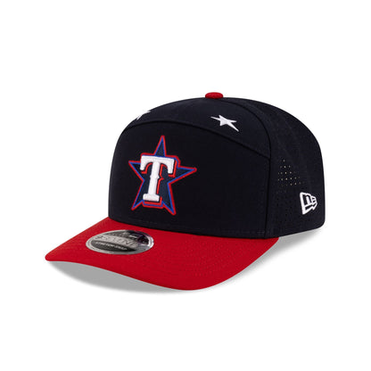 Texas Rangers 2025 All-Star Game Workout Split Panel 9SEVENTY Stretch-Snap Hat