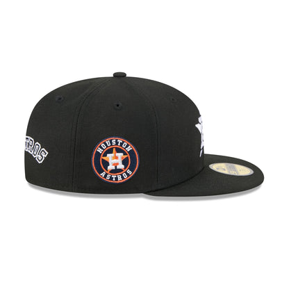 Alpha Industries x Houston Astros Black 59FIFTY Fitted Hat
