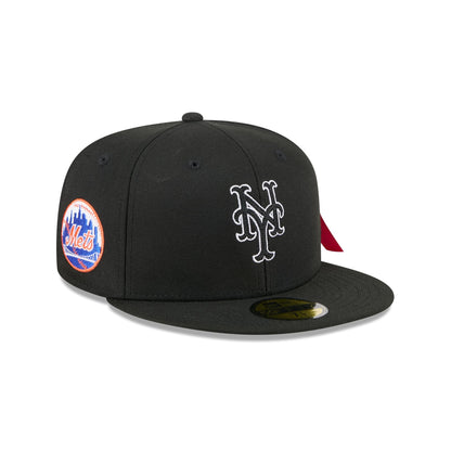 Alpha Industries x New York Mets Black 59FIFTY Fitted Hat