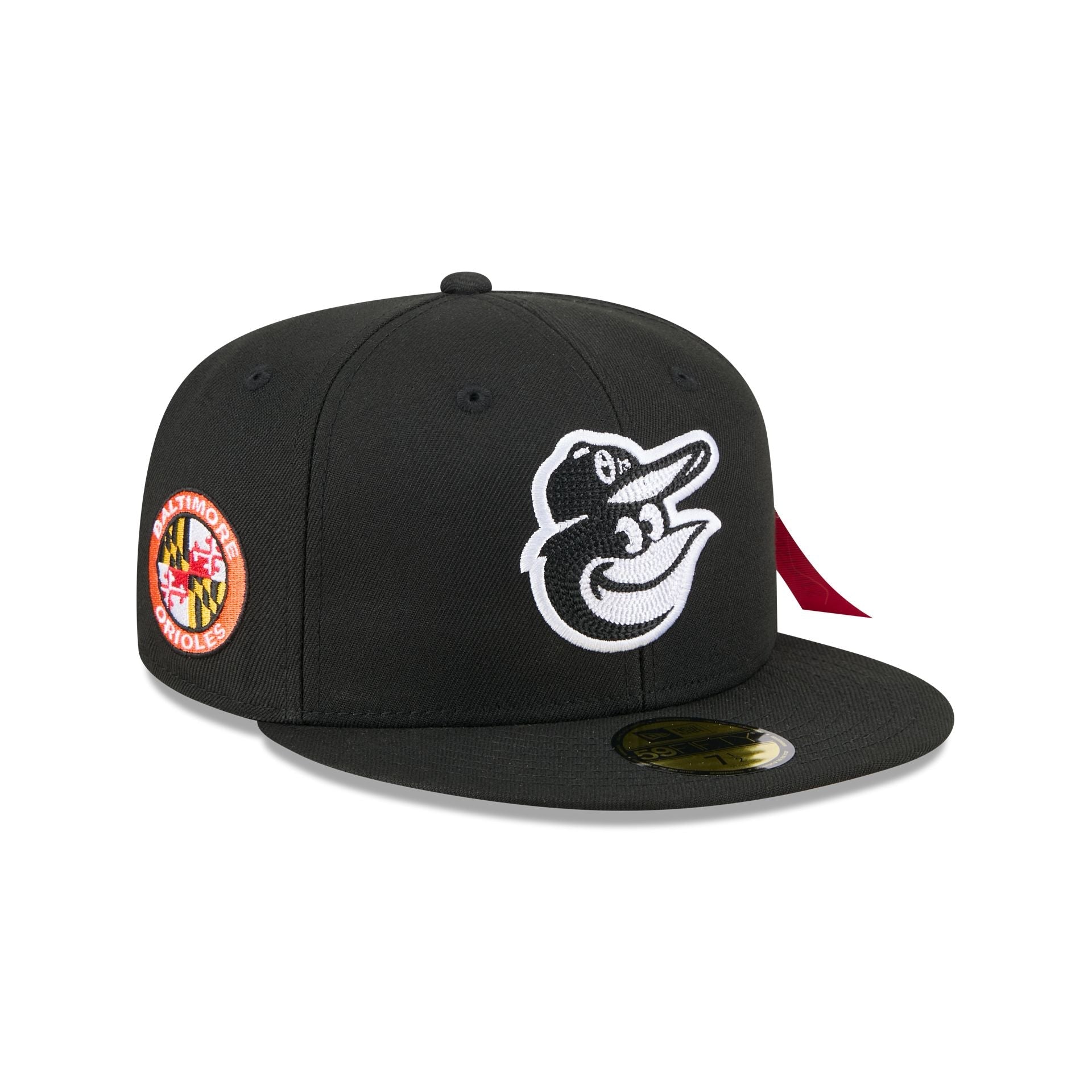 Alpha Industries x Baltimore Orioles Black 59FIFTY Fitted Hat