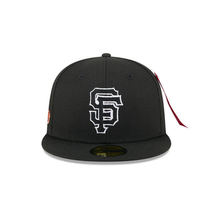 Alpha Industries x San Francisco Giants Black 59FIFTY Fitted Hat