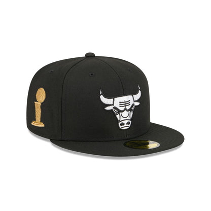 Alpha Industries x Chicago Bulls Black 59FIFTY Fitted Hat