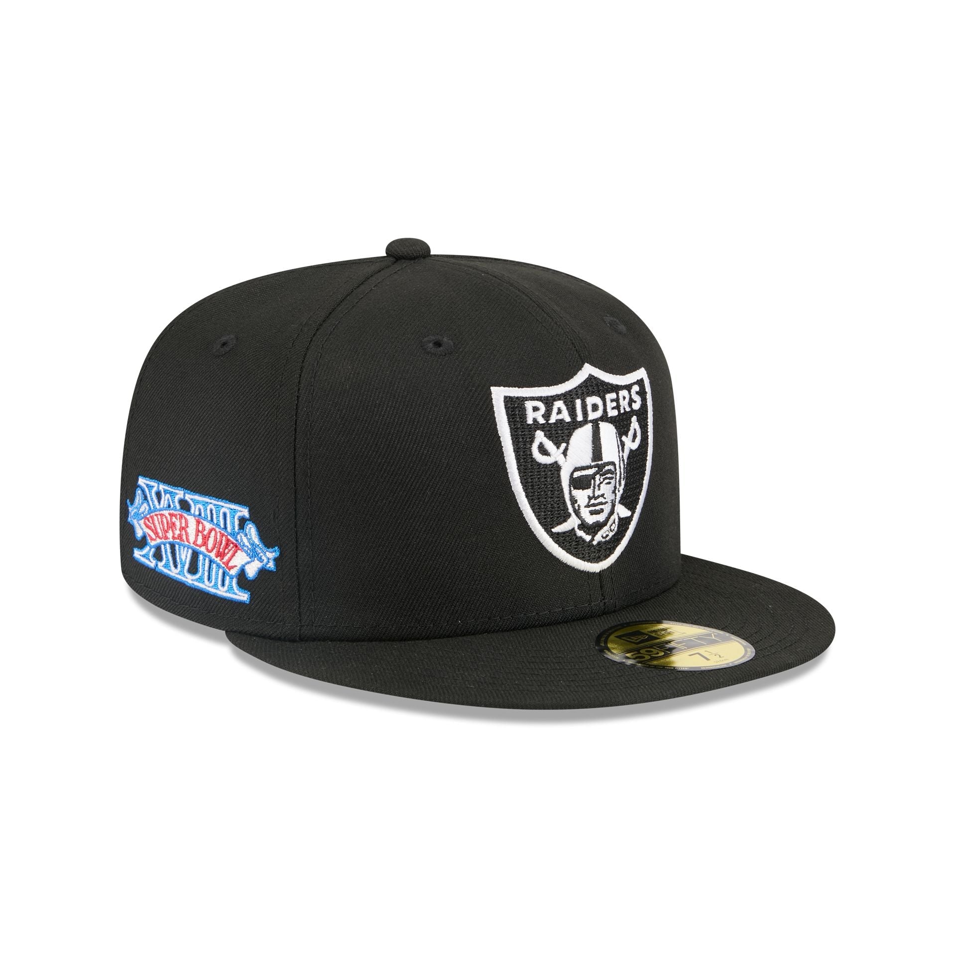 Alpha Industries x Las Vegas Raiders Black 59FIFTY Fitted Hat