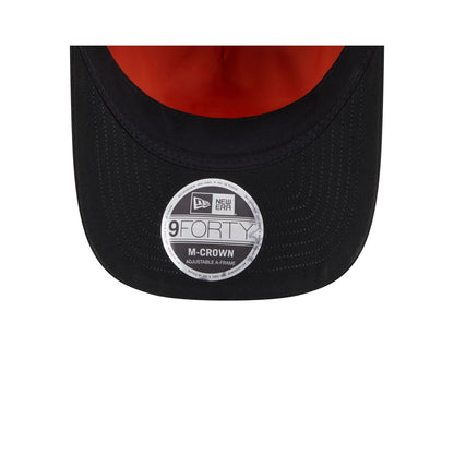 Alpha Industries x Buffalo Bills Black 9FORTY M-Crown A-Frame Snapback Hat