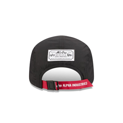 Alpha Industries x Las Vegas Raiders Black Runner Adjustable Hat