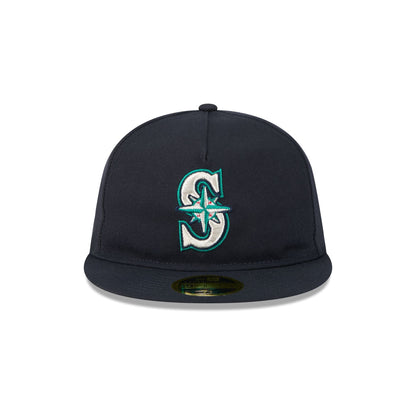 Seattle Mariners Easy Retro Crown 59FIFTY A-Frame Fitted Hat