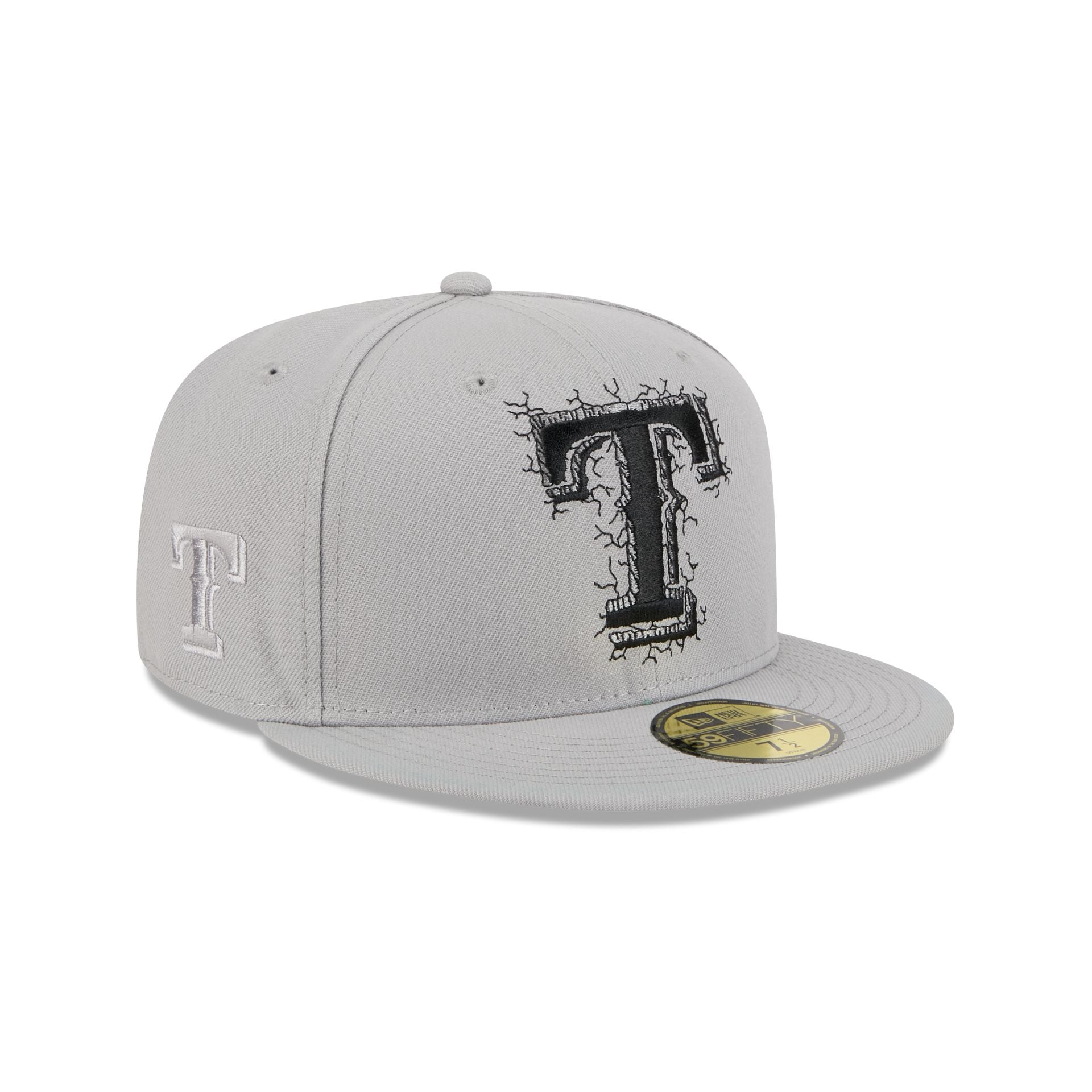 Texas Rangers Cracked Cement 59FIFTY Fitted Hat