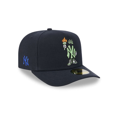 New York Yankees Cartoon 59FIFTY A-Frame Fitted Hat