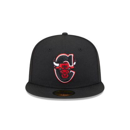 Chicago Bulls Deceptor 59FIFTY Fitted Hat