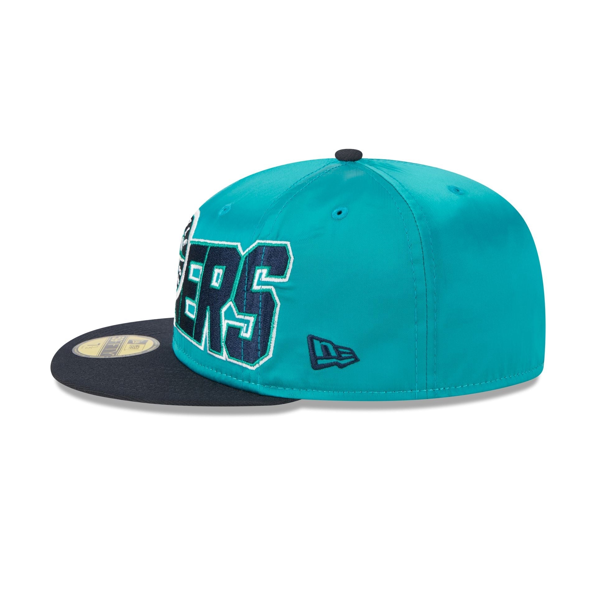 Seattle Mariners Bold Satin 59FIFTY Fitted Hat