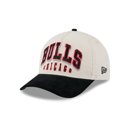 Chicago Bulls Stacked Corduroy 9FORTY M-Crown A-Frame Snapback Hat