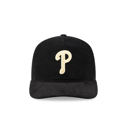 Philadelphia Phillies Nostalgic Black Corduroy 19TWENTY Adjustable Hat