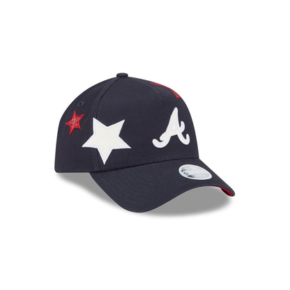 Atlanta Braves Stardom Women's 9FORTY A-Frame Snapback Hat