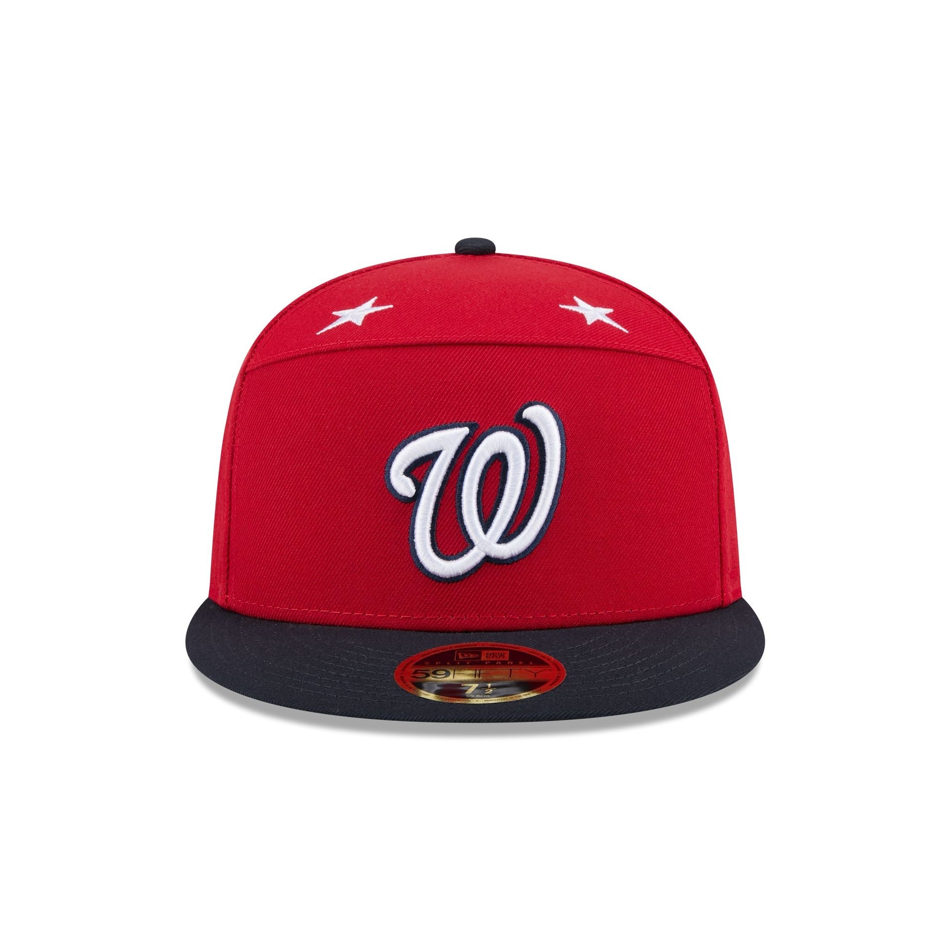 Washington Nationals 2025 All-Star Game Split Panel 59FIFTY Fitted Hat
