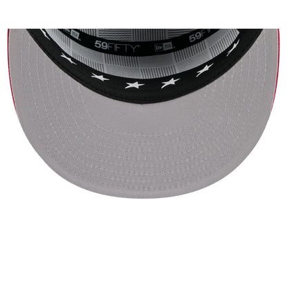 Texas Rangers 2025 All-Star Game Split Panel 59FIFTY Fitted Hat