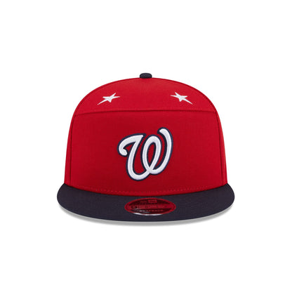 Washington Nationals 2025 All-Star Game Split Panel 9FIFTY Snapback Hat