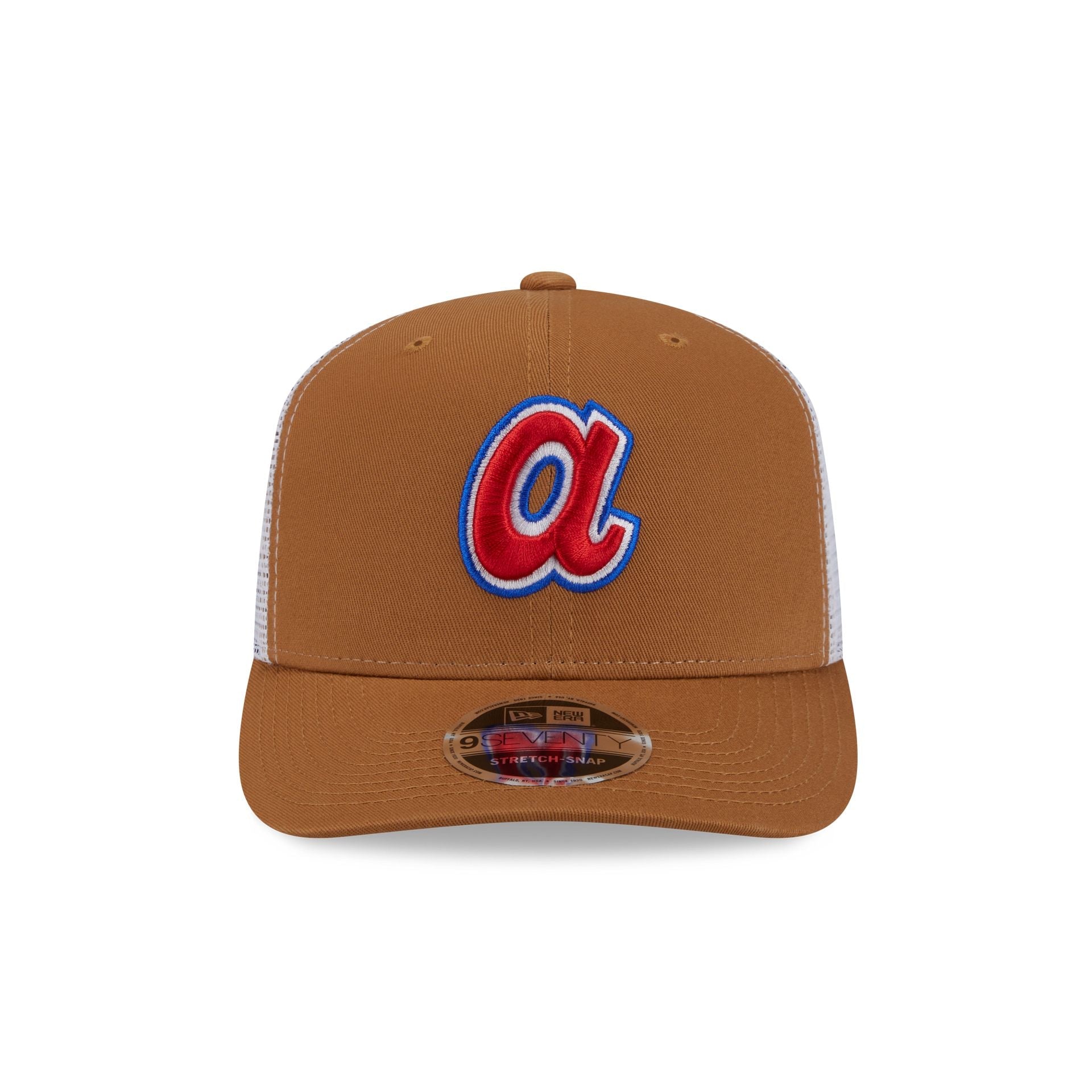 Atlanta Braves Bronze 9SEVENTY Trucker Hat
