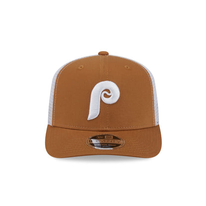 Philadelphia Phillies Bronze 9SEVENTY Trucker Hat