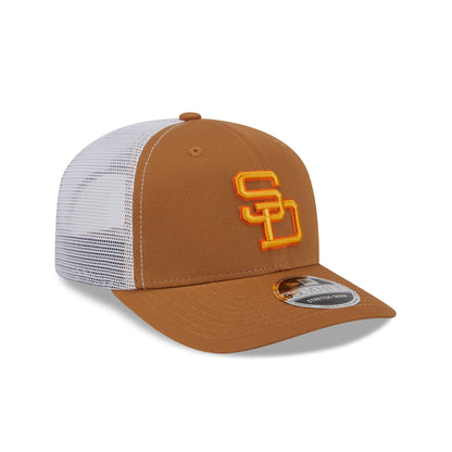 San Diego Padres Bronze 9SEVENTY Trucker Hat