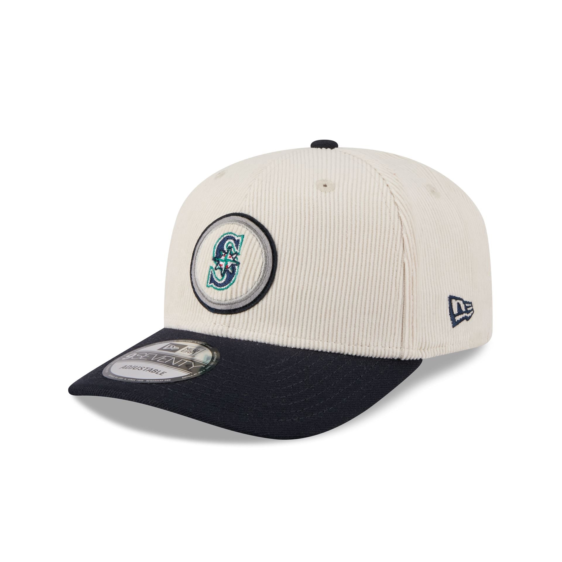 Seattle Mariners Loyal Corduroy 9SEVENTY Stretch-Snap Hat
