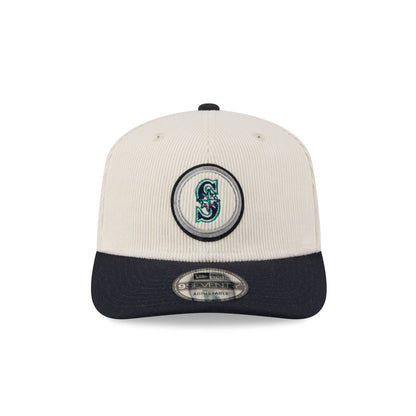 Seattle Mariners Loyal Corduroy 9SEVENTY Stretch-Snap Hat
