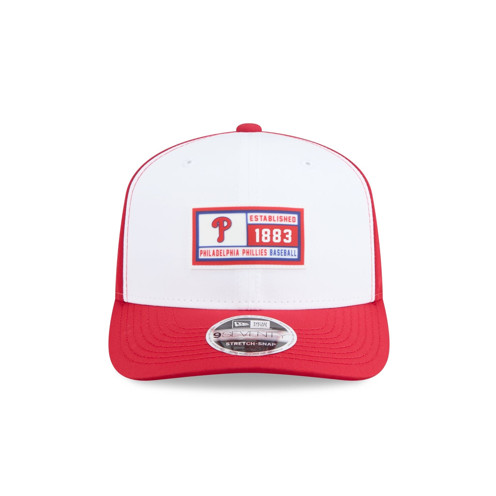 Philadelphia Phillies Est. Patch 9SEVENTY Stretch-Snap Hat