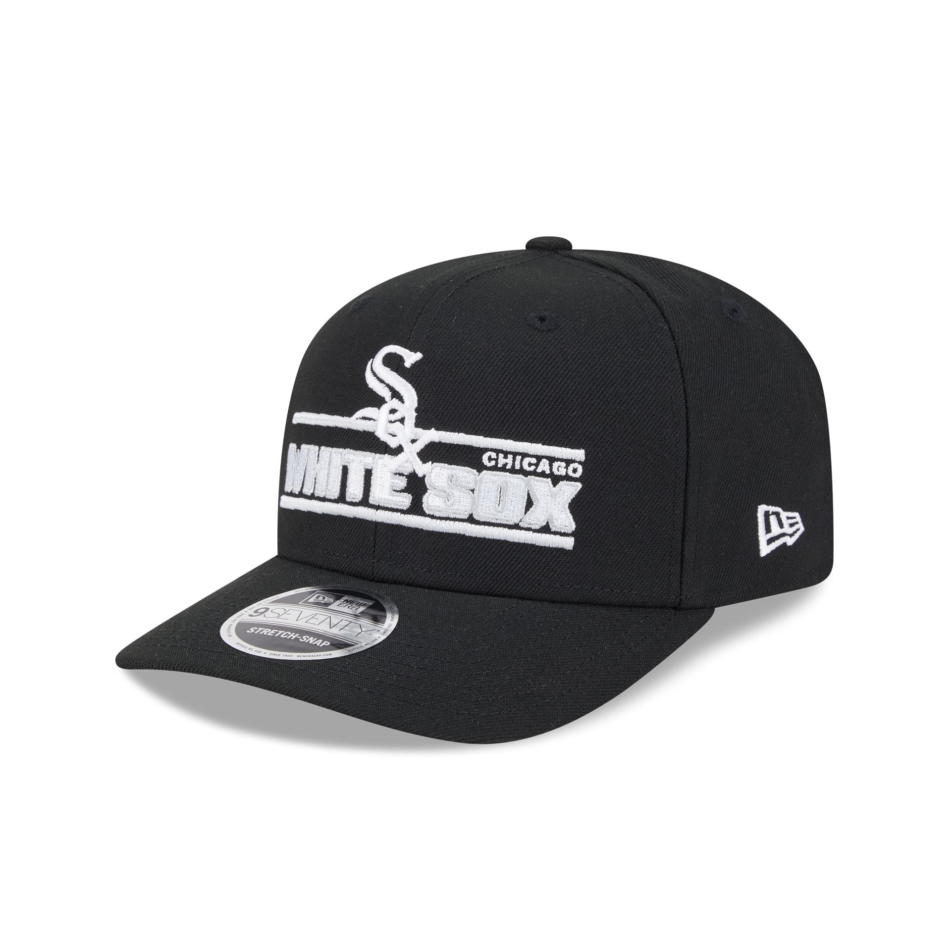 Chicago White Sox Stated 9SEVENTY Stretch-Snap Hat