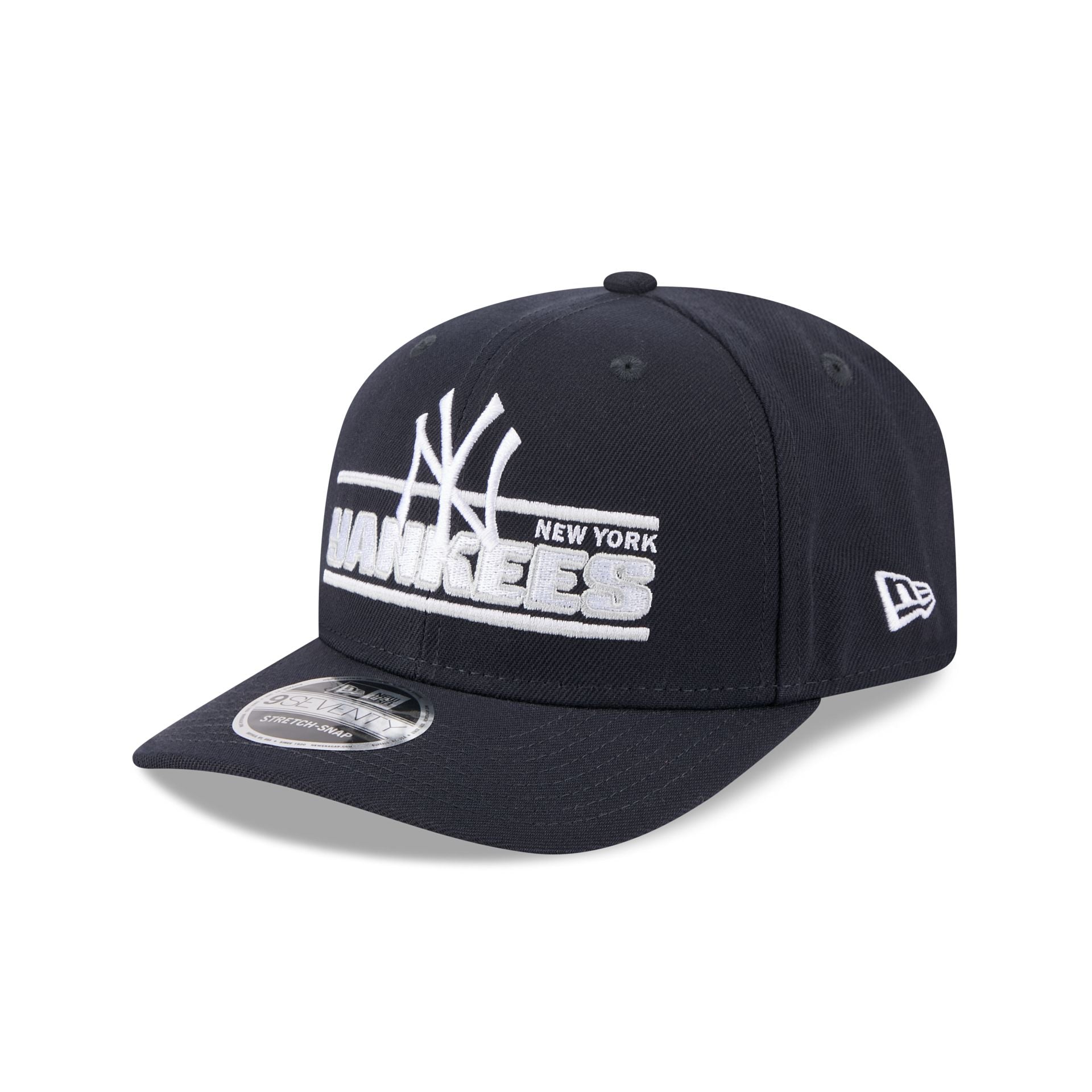 New York Yankees Stated 9SEVENTY Stretch-Snap Hat