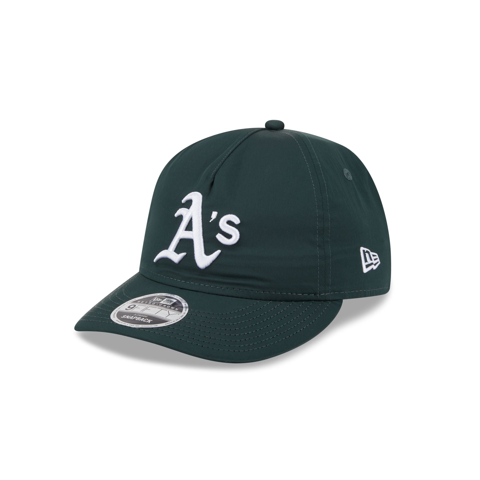Athletics Nylon Retro Crown 9FIFTY A-Frame Snapback Hat