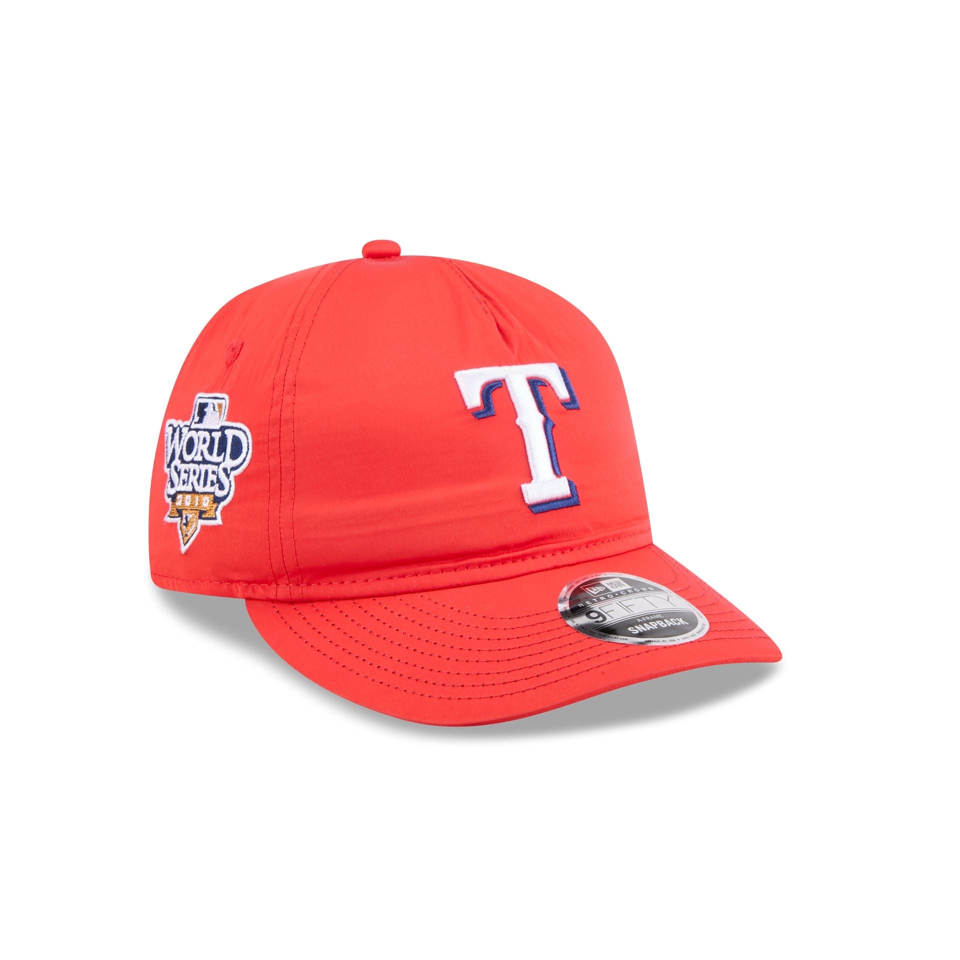 Texas Rangers Nylon Retro Crown 9FIFTY A-Frame Snapback Hat