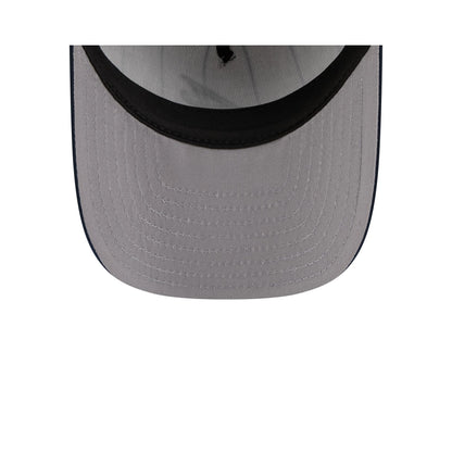 Atlanta Braves Satin Pinstripe 9FIFTY A-Frame Snapback Hat