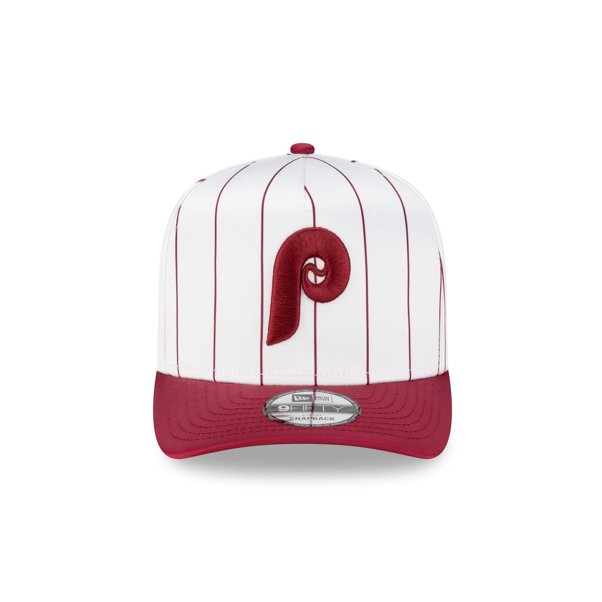 Philadelphia Phillies Satin Pinstripe 9FIFTY A-Frame Snapback Hat