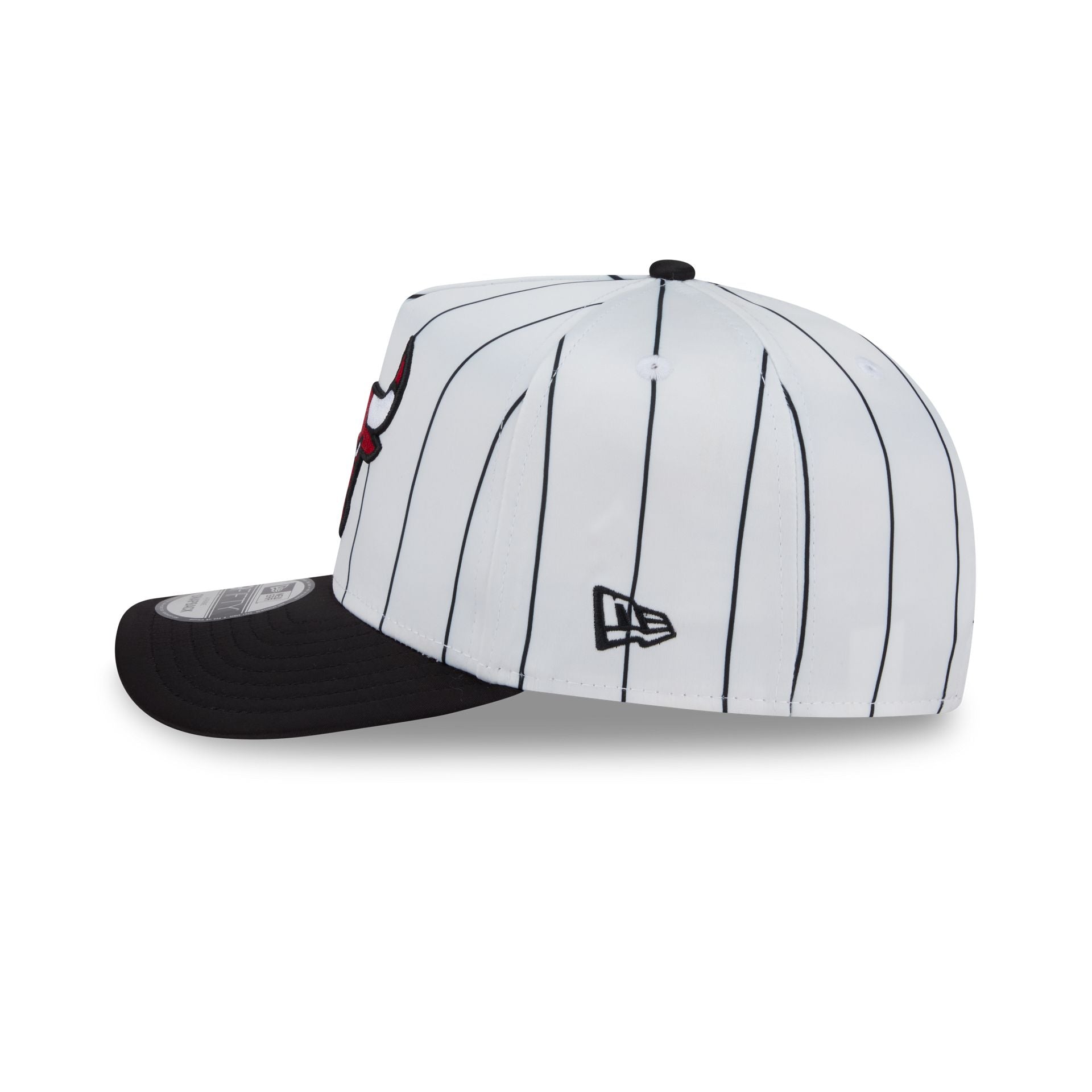 Chicago Bulls Satin Pinstripe 9FIFTY A-Frame Snapback Hat
