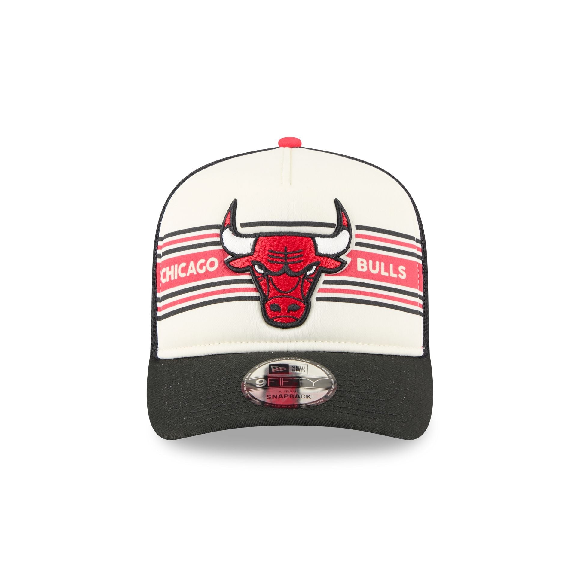 Chicago Bulls Banner 9FIFTY A-Frame Trucker Hat