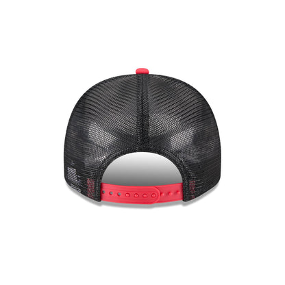 Chicago Bulls Banner 9FIFTY A-Frame Trucker Hat